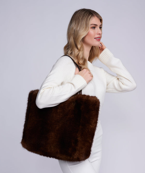 Corine Tote Bag - Brown