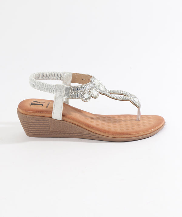 Cosmo Sandal - Silver