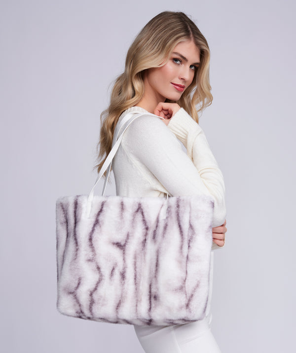Marilyn Tote Bag - Silver Grey