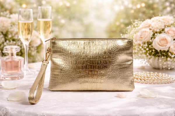 Reagan - Metallic Clutch Bag