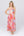 Pink Floral Maxi Dress with Elasticated Bandeau Top