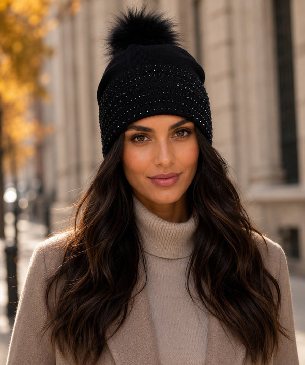 Adalyn - Gorro con pompón