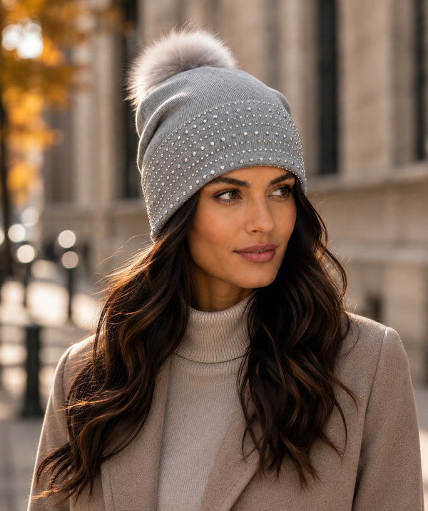 Adalyn - Gorro con pompón