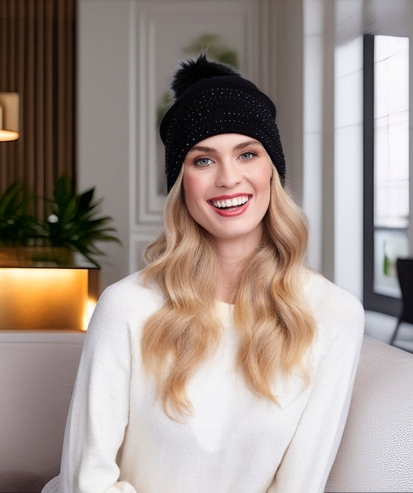 Adalyn - Gorro con pompón