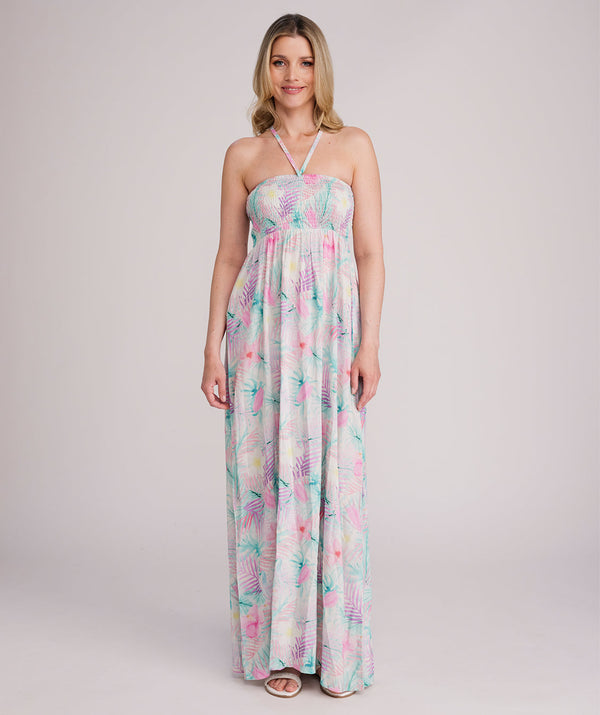 Alisha Maxi Dress -  Pale Turquoise