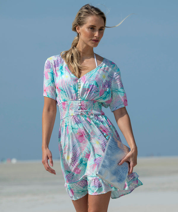 Alisha Dress -  Pale Turquoise