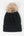 Soft Embellished Pom Pom Hat - Black - Accessories, Alora, Black, Hat, Winter Accessories