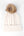 Soft Embellished Pom Pom Hat - Cream - Accessories, Alora, Cream, Hat, Winter Accessories