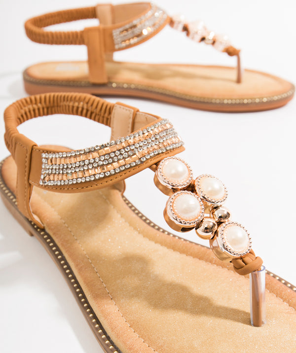 Amira Sandal - Tan