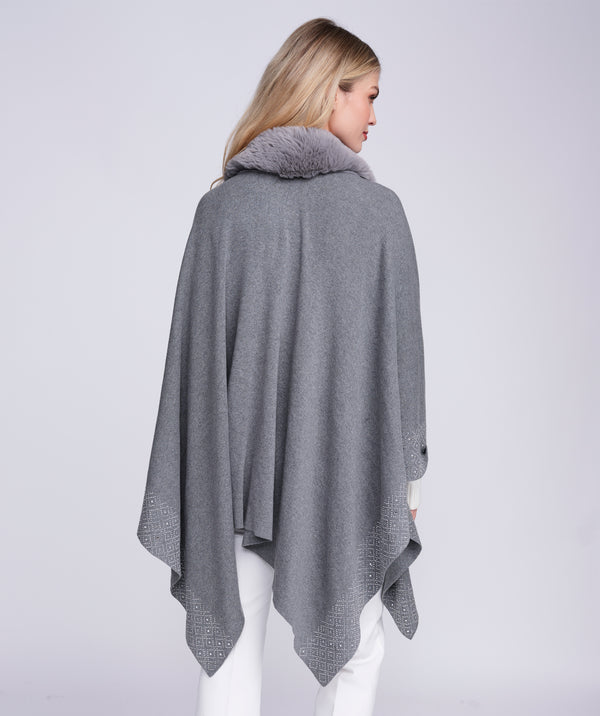 Analise Wrap - Silver Grey