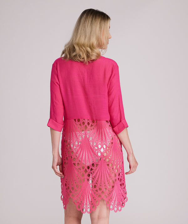 Anastasia Cover Up - Hot Pink
