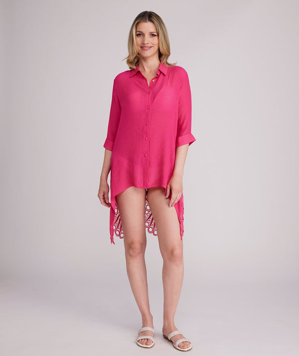Anastasia Cover Up - Hot Pink