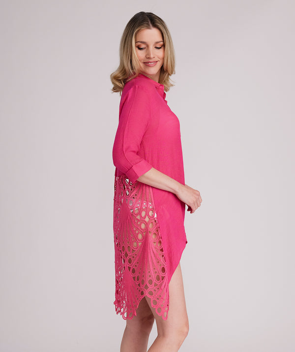 Anastasia Cover Up - Hot Pink