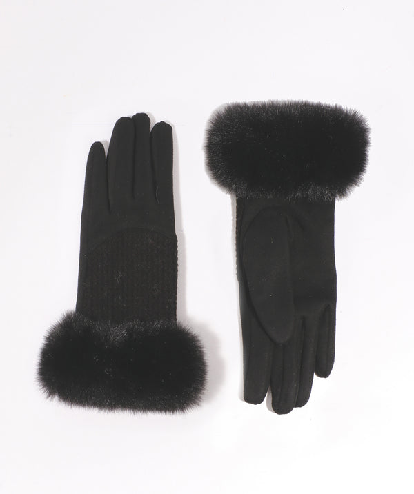 Aria - Winterhandschoenen van kunstsuède