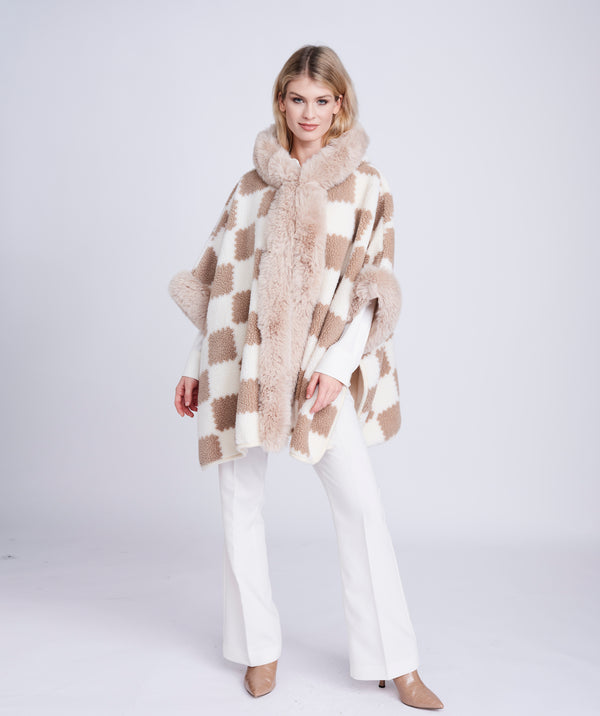 Ashlee Wrap - Almond/Beige