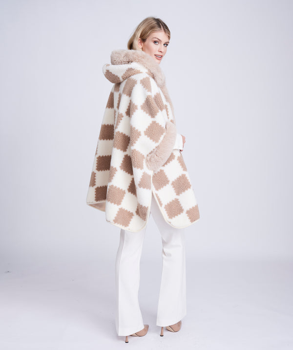 Ashlee Wrap - Almond/Beige