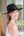 Aura - Sequin Trim Straw Fedora