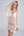 White Midi Beach Cover up with Floral Crochet Design