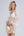 White Midi Beach Cover up with Floral Crochet Design