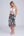Black/White Monochrome Animal Print Sarong with Versatile Style