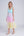 Pastel Rainbow Ombre Maxi Dress in Soft Cotton