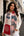 Bonnie - Oversized sjaal met statementprint