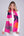 Abstract Print Oversized Scarf 