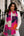 Bonnie - Oversized sjaal met statementprint