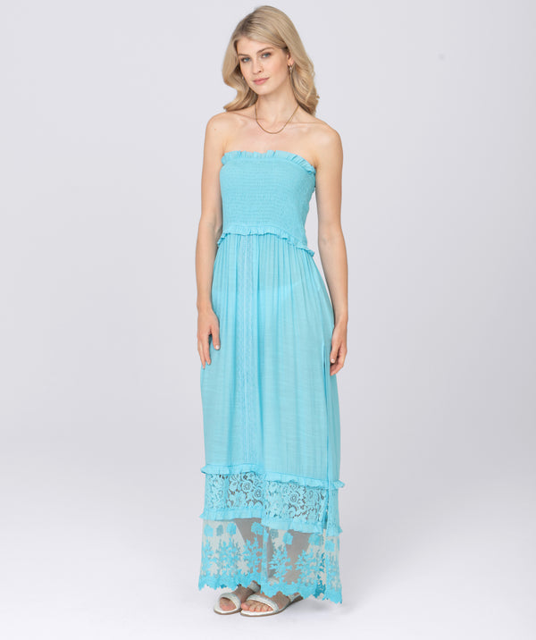 Cadiz Dress - Pale Turquoise