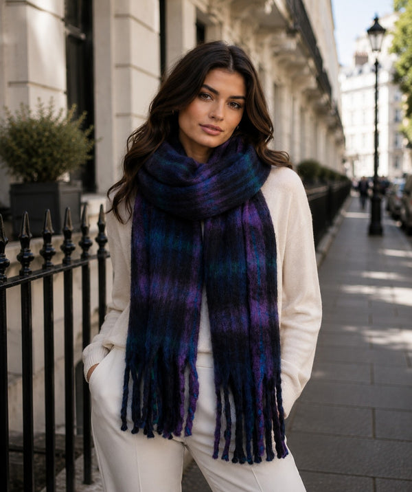 Camila - Écharpe couverture surdimensionnée