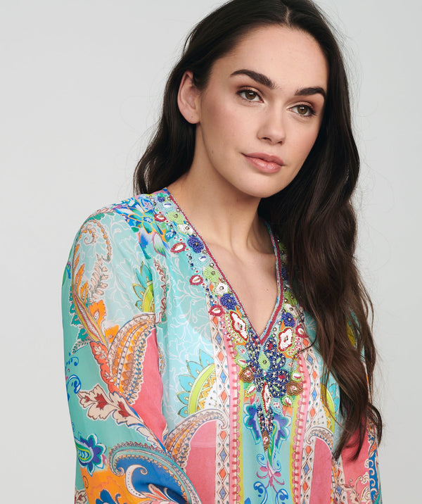 Cancun Tunic - Turquoise
