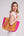 Cannes Bag - Natural/Pink