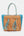 Cannes Bag - Natural/Turquoise