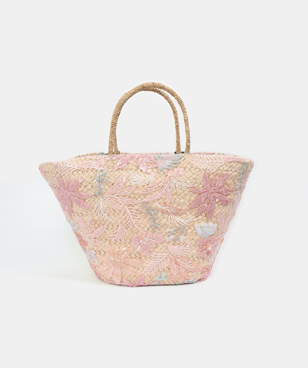 Sac panier en paille Capri