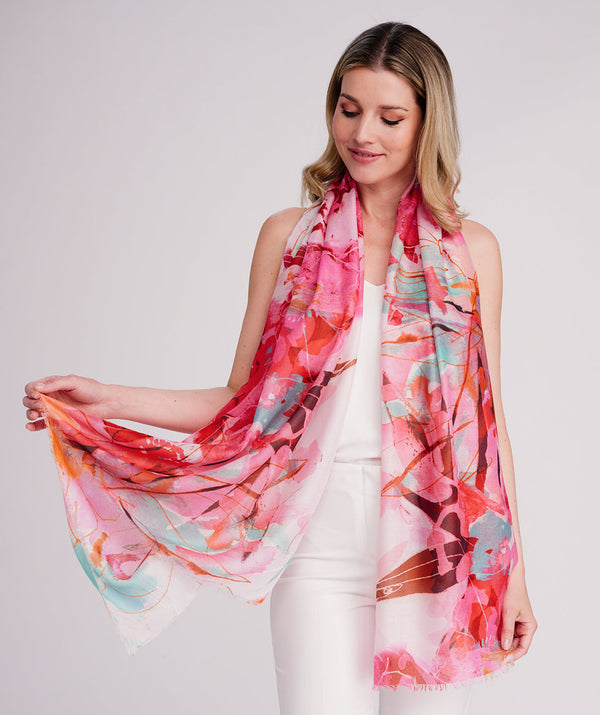 Carla Scarf - Pink