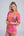 Pink Butterfly Beach Cover Up with Jewelled Neckline