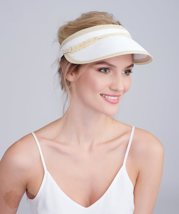 Cassini - Straw Sun Visor