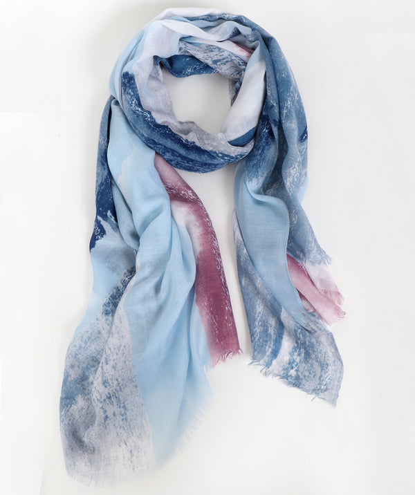 Bufanda de catarina - Azul Baby