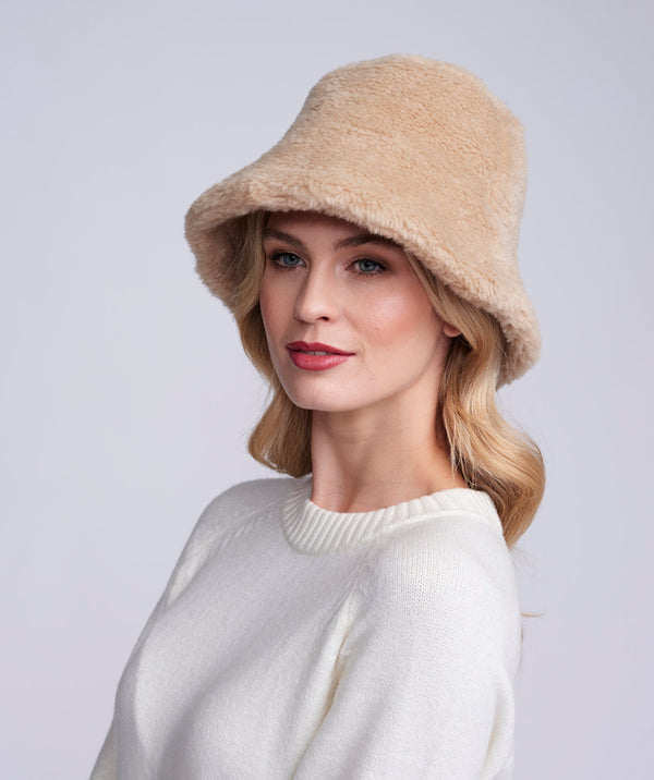 Charleston - Faux Shearling Bucket Hat