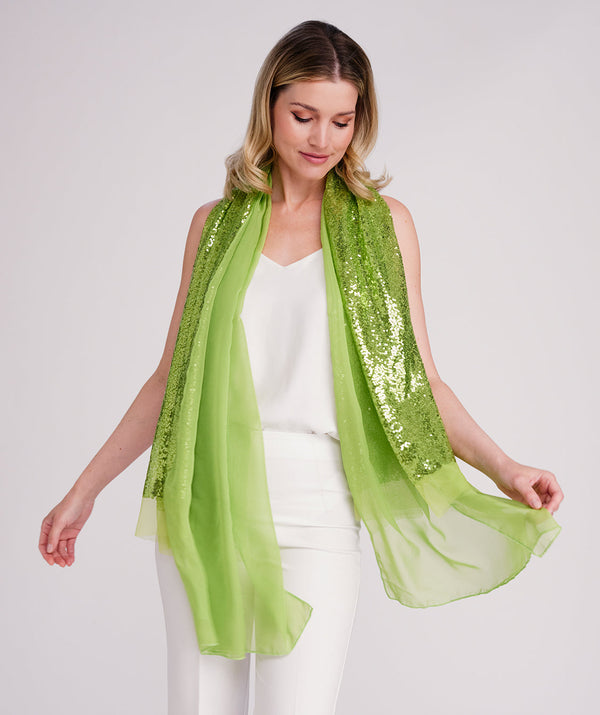 Chrystal Scarf - Lime