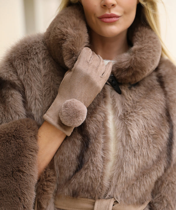 Clara Glove - Soft Taupe