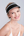Cohen - Metallic Stripe Straw Sun Visor