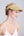 Cohen - Metallic Stripe Straw Sun Visor