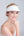 Cohen - Metallic Stripe Straw Sun Visor
