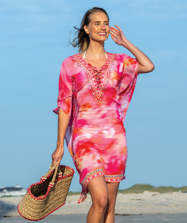 Contessa Kaftan - Pink