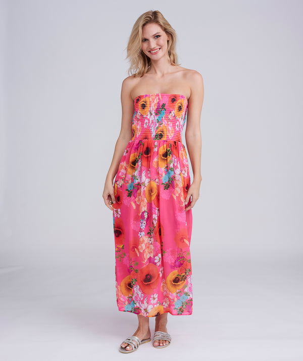 Copacabana Maxi Cover up - rose