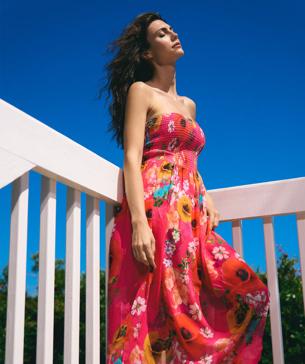 Copacabana Maxi Cover up - rose