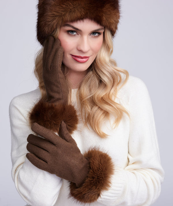 Corine Glove - Brown