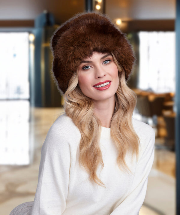 Corine - Faux Fur Winter Hat