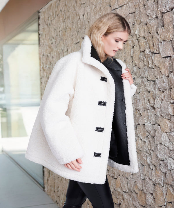 Cosette - Faux Shearling Coat